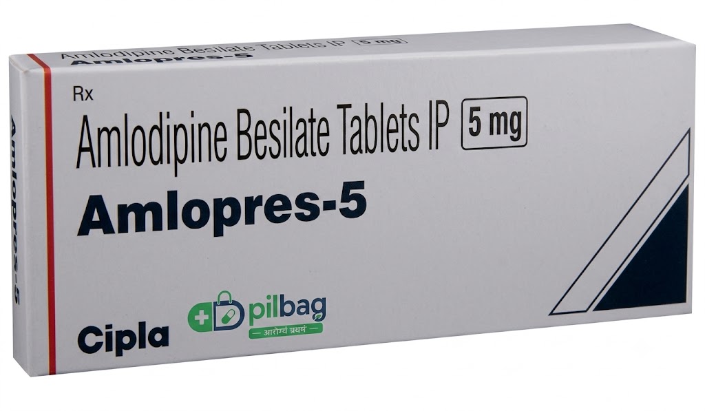 Amlopres 5mg Tablet